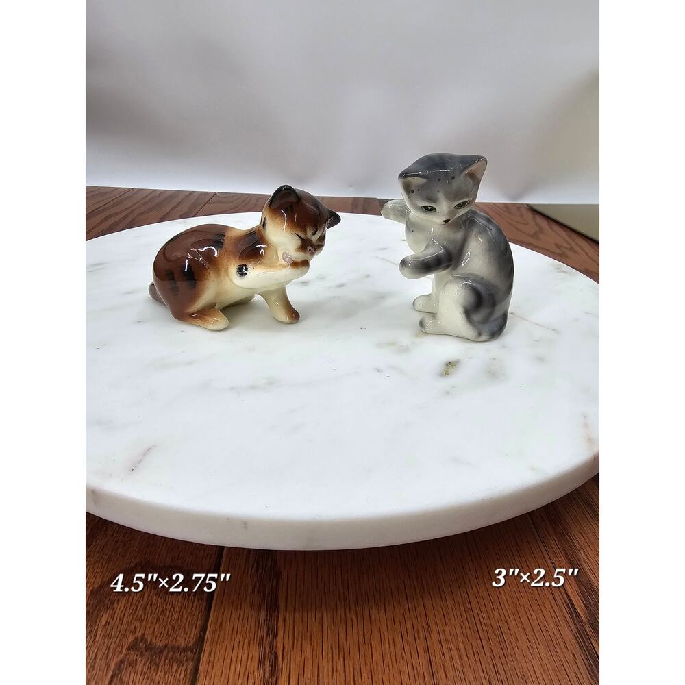 Vintage Robert Simmons Attributed Tutsy‎ & Putsy Cat Figurine Atomic MCM Ceramic